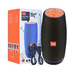 T&G Portable Bluetooth Speaker TG-108 Hands-Free Calls/TF/AUX/FM Black T&G Portable Bluetooth Speaker TG-108 Hands-Free Calls/TF/AUX/FM Black